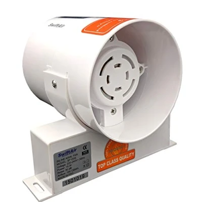 Image of SF100T Timer 1 15 min Inline Extractor Shower Bathroom Fan 100m3/h Ventilation