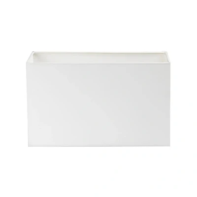 Image of White Rectangle Shade