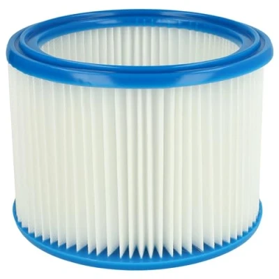 Image of vhbw Round Filter Pleated Replacement for Nilfisk 302000461, 302000490, Protool 625324, 630506 Vacuum Cleaner VL200