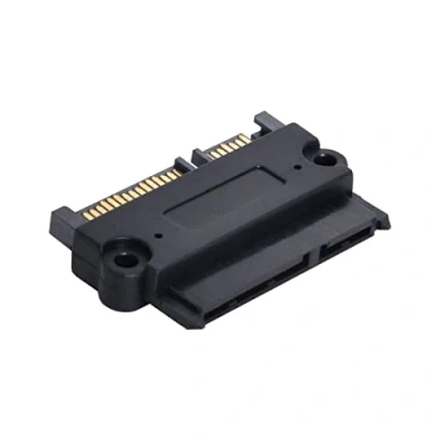 Image of chenyang 3.5 &amp; 2.5inch SATA 22Pin 7+15 Male to 22P Female for Disk SSD Extension Convertor Adapter with Screw Holes