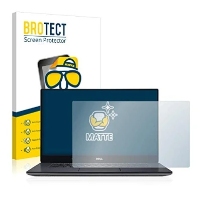 Image of brotect Screen Protector Anti Glare compatible with Dell XPS 15 9560 Matte, Fingerprint Protection Film