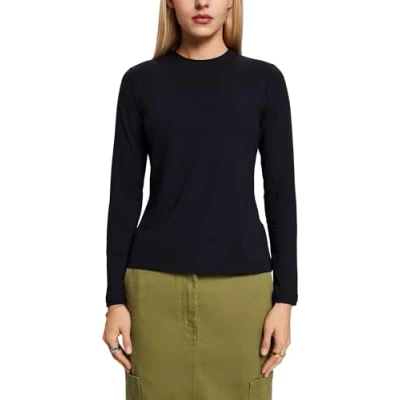Image of ESPRIT Women&#039;s 103EE1K309 T Shirt, 001/BLACK, XXS
