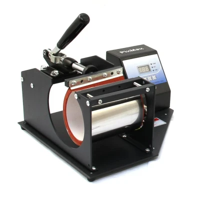 Image of Mug Heat Press Machine with 72 White Blank Sublimation Mugs 11oz Design Transfer Printer Kit