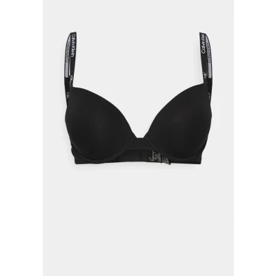 Image of Calvin Klein Underwear Plunge Pushup bra, Women&#039;s, Size: 30D, Black