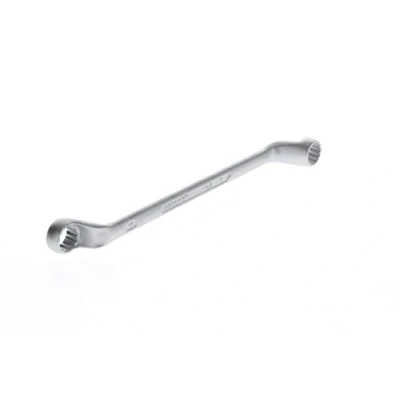 Image of GEDORE Double ended ring Spanner, AF 16+17 mm, Offset, 5 angled, Slender, Bi hex, UD profile, 2 16X17