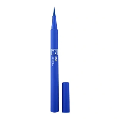 Image of 3INA MAKEUP The Color Pen Eyeliner 850 Blue Liquid 10h Longwear Precise Felt Tip Matte Liner Sensitive Eyes
