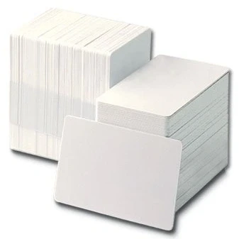 Image of ACB 101 003 010d Blank PVC Plastic Id Card White (Pack of 50)