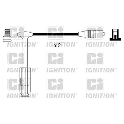 Image of 1101591818 Ignition Lead Set QUINTON HAZELL XC1135 CI MERCEDES BENZ: SLK, C Class Saloon, E T modell