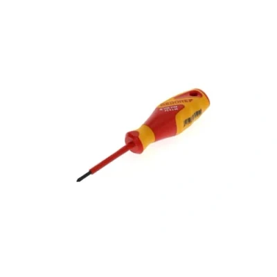 Image of GEDORE VDE Screwdriver Phillips PZ0, 1000 V insulated, Length 145 mm, Tool, 2160 PZ 0, Steel