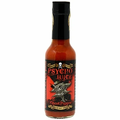 Image of Psycho Juice 70% Ghost Pepper Hot Chilli Sauce