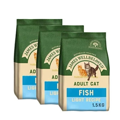 Image of James Wellbeloved Light Adult Fish 3 x 1.5kg