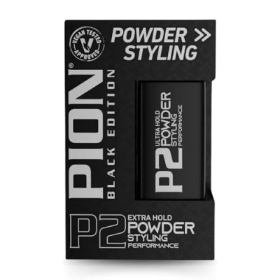 Image of Pion Professional P2 Hair Styling Powder Wax 20gr Ultra Hold, Natural Matte Look, Texturizing, Volumizing