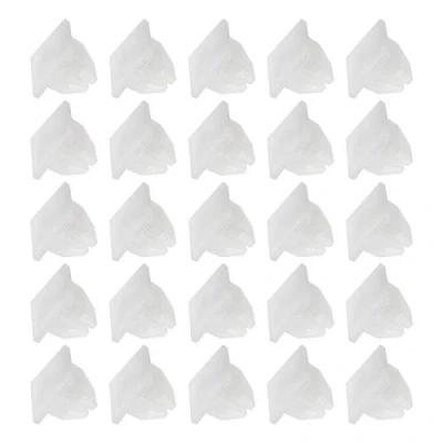 Image of EMSea 50Pcs Vehicle Screw Grommets Insert Expanding Nuts Plastic Mounting Clip Retainers Fits 10mm Hole Black for Most Cars