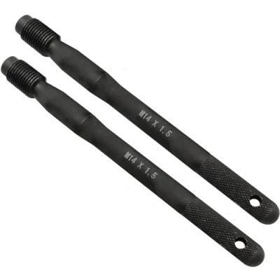 Image of ZKTOOL 2PCS Automotive Wheel Alignment Bolt, M14*P1.5 SST, Guide Pin, Positioning Mounting Tool, Hanger Locating Fixing Pin