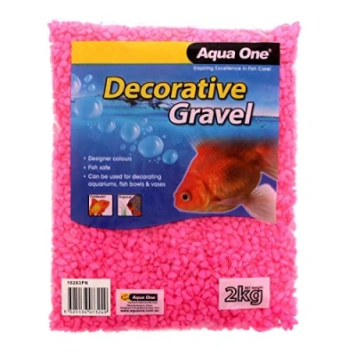 Image of Aqua One Gravel Pink 2Kg 7Mm