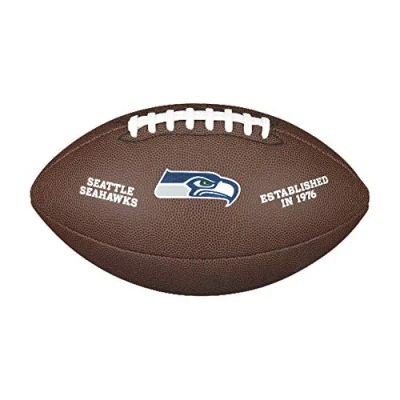 Image of Wilson Unisex Adult NFL Licensed Ball, Brown, Uni