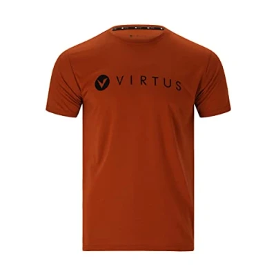 Image of Virtus Men&#039;s Edwardo T Shirt, Opaque, 4175 Arabian Spice, S