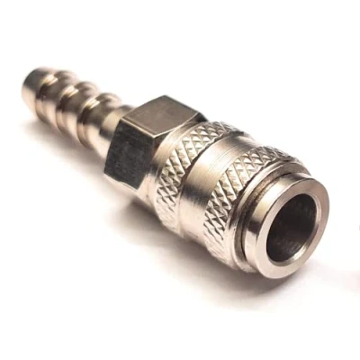 Image of Rectus 21 Type Quick Connector Female with 8mm Hosetail Used on Water Fed Pole Systems
