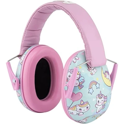 Image of Snug Kids Ear Defenders Noise Cancelling Headphones Protectors for Children, Toddlers and Baby (Unicorns)