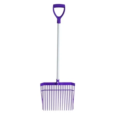 Image of Red Gorilla PC Bedding Fork with Short D Handle Purple