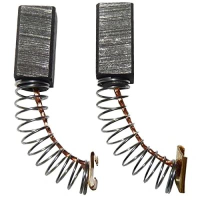 Image of Place4parts 999041 Carbon Brushes Compatible with HITACHI Hammer Drill 12.5mm x 7.4mm 6.4mm 999 041