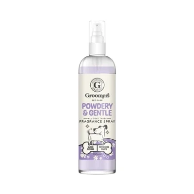 Image of Groomers Dog Fragrance spray Powdery &amp; Gentle, cologne 250ml