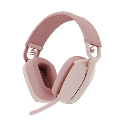 Image of LOGITECH Zone Vibe 100 Wireless Headset Rose, Pink