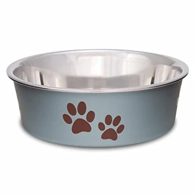 Image of Loving pets bella bowl for pets, small blueberry