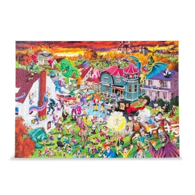 Image of Horror Attack 1000 Piece Jigsaw Puzzle Toynk Exclusive