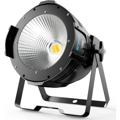 Image of BETOPPER Strobe Light Stage Lights 100W COB Warm/Cold White Super Bright LED Disco DMX512 Wash Par DJ Party for Theater Church