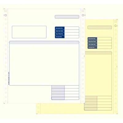 Image of Sage 2 Part Collated Compatible Invoice (Pack of 1000)