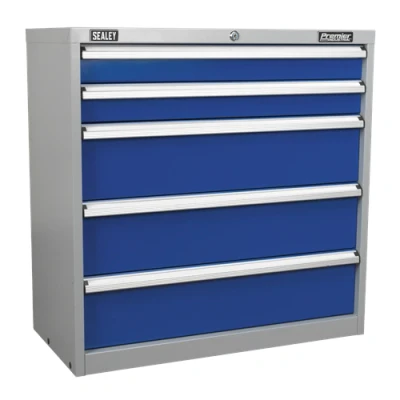 Image of Sealey Industrial Cabinet with 5 Drawers