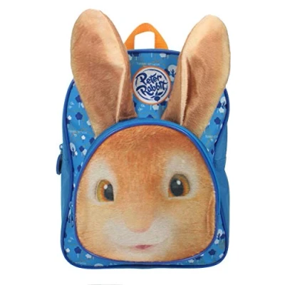 Image of Peter Rabbit Backpack 3D Kids School Bag Childrens Toddlers Boys Girls Bunny Travelling Luggage