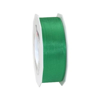 Image of C.E. Pattberg Präsent Europa Taffeta Ribbon Green 40 mm width, 50 m length