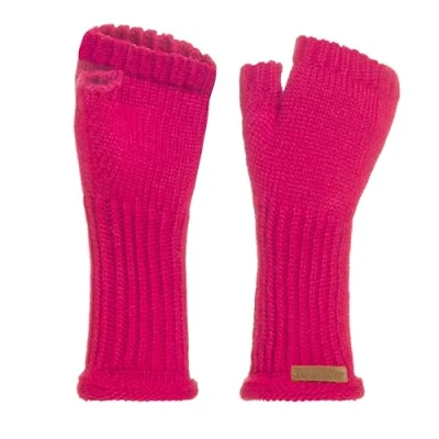 Image of Knit Factory Cleo Gloves Fuchsia One Size