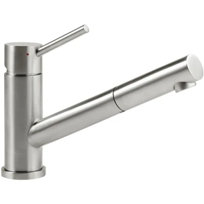 Image of Villeroy &amp; Boch 925800LC Como Shower Window Kitchen Sink tap, Solid Stainless Steel, Hochdruck Vorfenstermontage