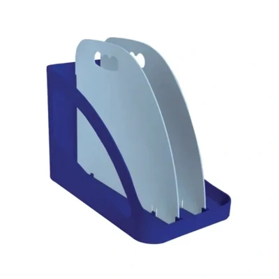 Image of Exacompta Flexbox Vertical Sorter Recycled Bee Blue 3500383D