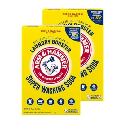 Image of Arm &amp; Hammer Super Washing Soda 1.55kg (55oz) Pack of 2