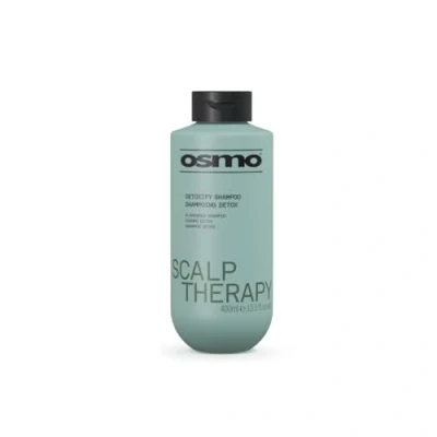 Image of OSMO Scalp Therapy Detoxify Shampoo Clarifying Cleanser Removes Product Build Up Vegan. 400ml