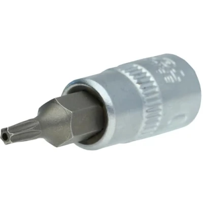 Image of BRILLIANT TOOLS BT020981 1/4 Inch Torx Screwdriver Bit with Bore 38 mm T10 [Powered by KS Tools]
