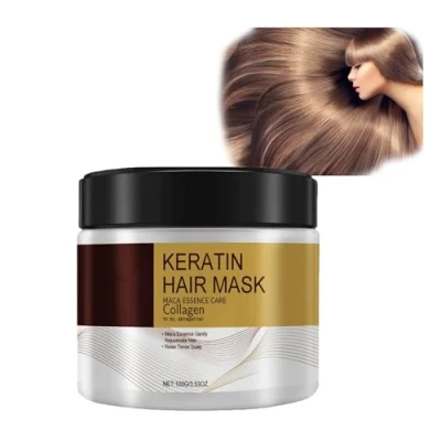 Image of Collagen Hair Treatment, Deep Repair Conditioning Argan Oil Mask Serum, for Dry Damaged (1 PC)