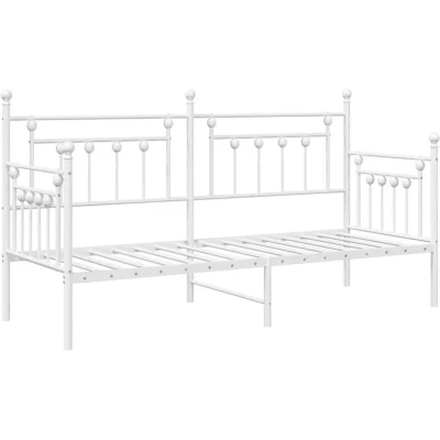 Image of vidaXL Daybed Frame White 75x190 cm Steel