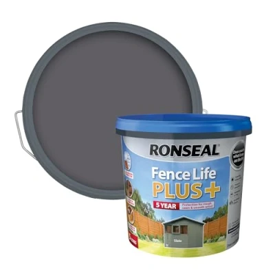 Image of Ronseal Fence Life Plus Slate 5L
