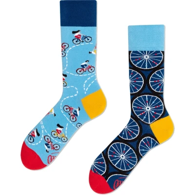 Image of Many Mornings Socks The Bicycles Multicolour size 39 42