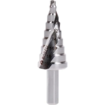 Image of Bosch 2609255115 4 20mm x 75mm HSS Step Drill Bit