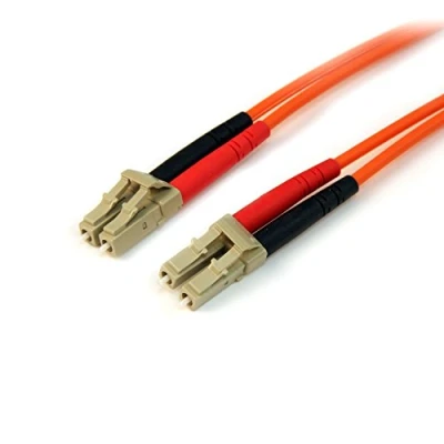 Image of StarTech.com 1m Fiber Optic Cable Multimode Duplex 50/125 LSZH LC/LC OM2 LC to Patch (50FIBLCLC1)