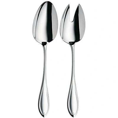 Image of WMF Premiere Cromargan Protect Salad Servers, Silver, Set of 2