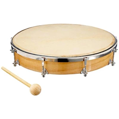 Image of FUZEAU 578 Natural Skin Tambourine 30 cm