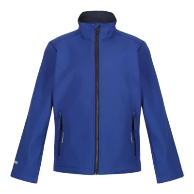 Image of Regatta Professional Kids&#039; Ablaze 2 Layer Softshell New Royal/Navy, Size: 7 8 Years