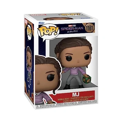 Image of Funko Pop! Marvel: Spiderman No Way Home 2021 MJ With Box Spider man Collectable Vinyl Figure Gift Idea Official Merchandise Toys for Kids &amp; Adults Movies Fans